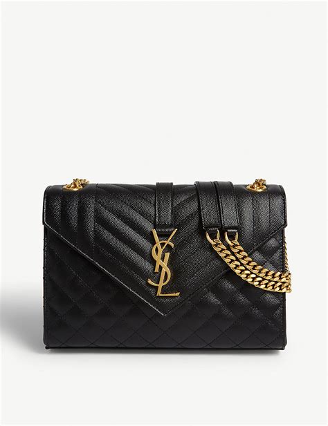 bolso ysl negro grande|bolso st laurent usa.